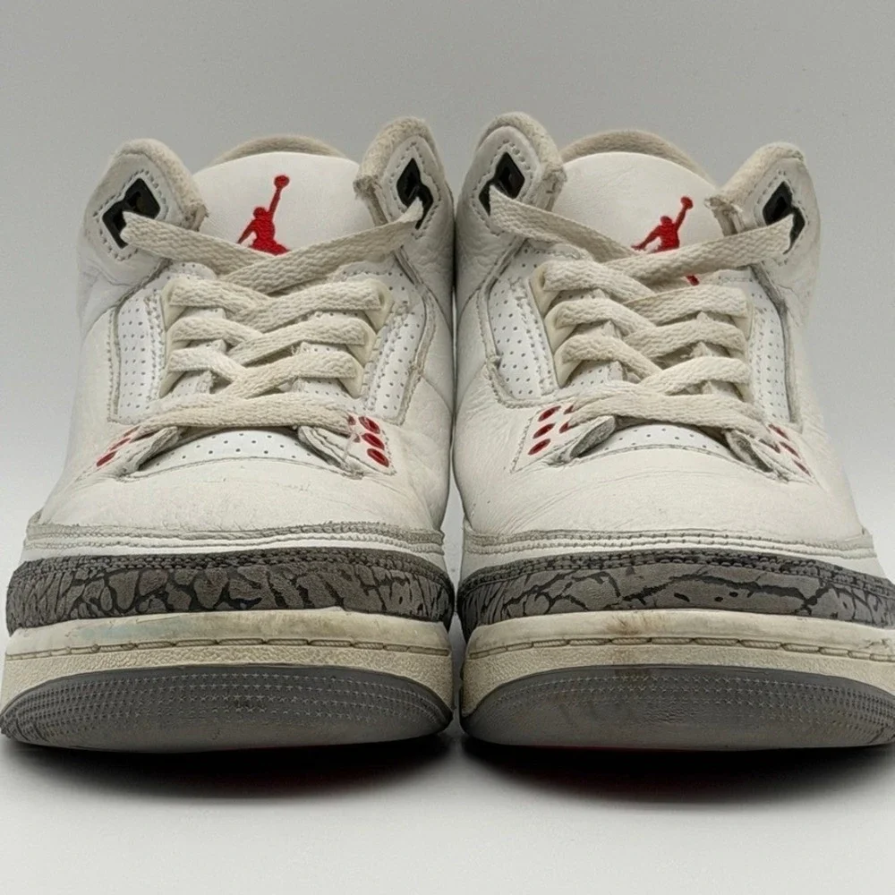 Air Jordan 3 Retro GS White Cement Reimagined DM0967-100 Size 6.5Y‎